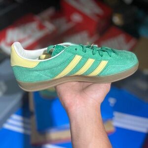 Adidas Green and Yellow Sneakers
